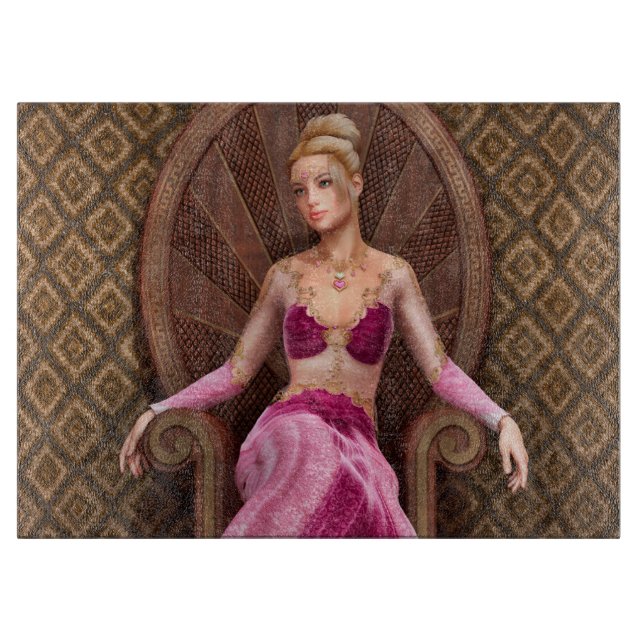 Planche À Découper Princesse de conte de fées (Devant)