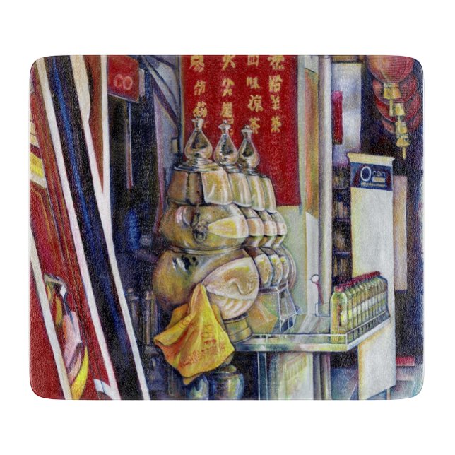 Planche À Découper Probabiliste, Singapour (Devant)