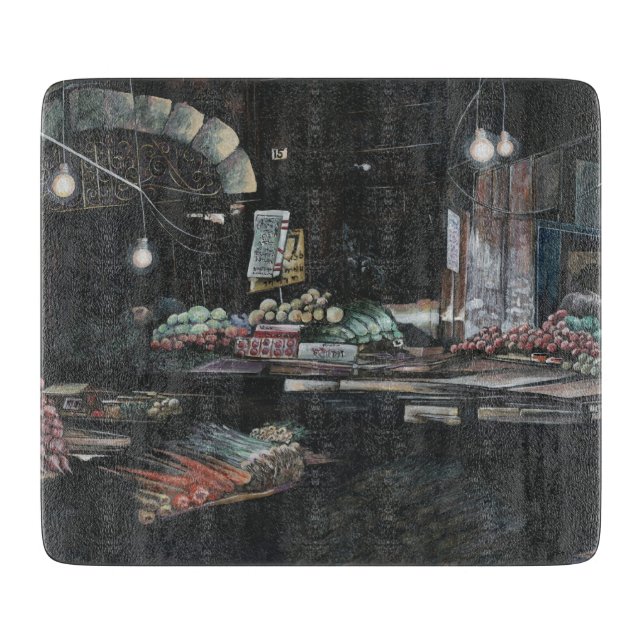 Planche À Découper Produits d'une récolte de contrebande, Jérusalem (Devant)