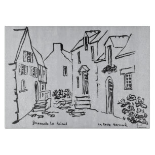 Planche À Découper Promenade du Ruicard  La Roche-Bernard, Bretagne