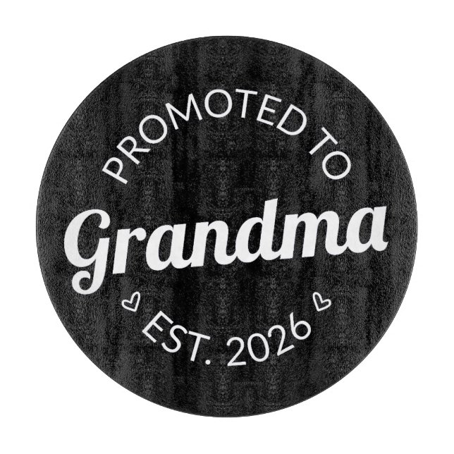 Planche À Découper Promu À Grand-Mère Est. 2026 I (Devant)