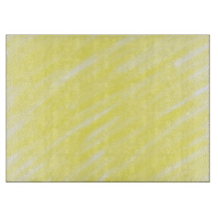 Planche À Découper publicité jaune pastel personnalisée couleur unie