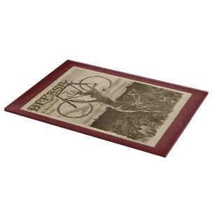 Planche À Découper Publicité vintage de vélos