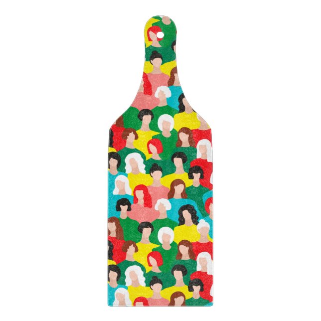 Planche À Découper Puissance des filles (Devant)