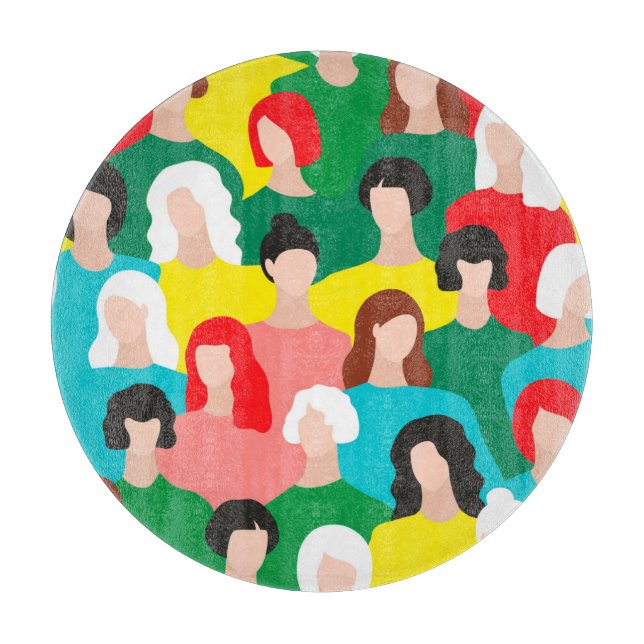 Planche À Découper Puissance des filles (Devant)