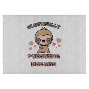 Planche À Découper Punition d'animal de paresseux Kawaii