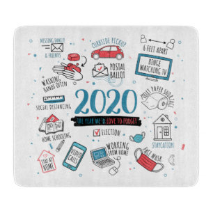 Planche À Découper Quarantine Christmas Funny 2020