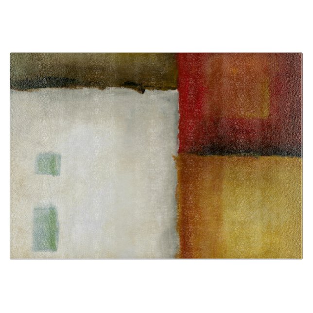 Planche À Découper Quatre rectangles colorées de Chariklia Zarris (Devant)