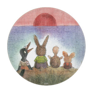 Planche À Découper Quelque chose rouge