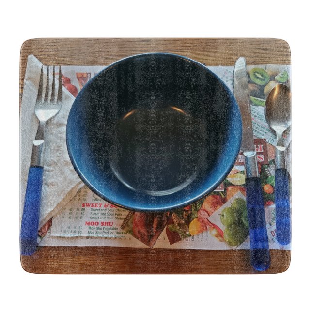 Planche À Découper Qu'est-ce que pour la table de coupe du dîner (Devant)