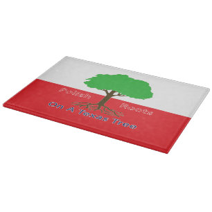 Planche À Découper Racines Polonaises Sur Un Arbre Texas