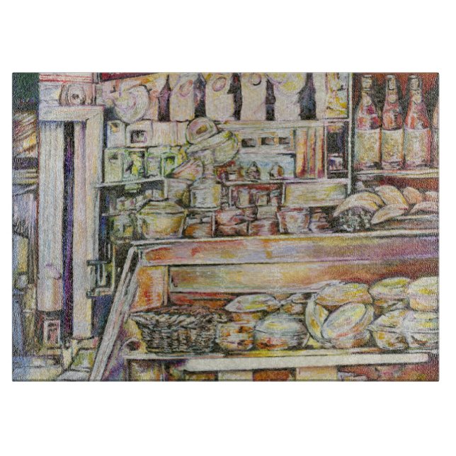 Planche À Découper Rafraîchir dans un déli chaud (Devant)
