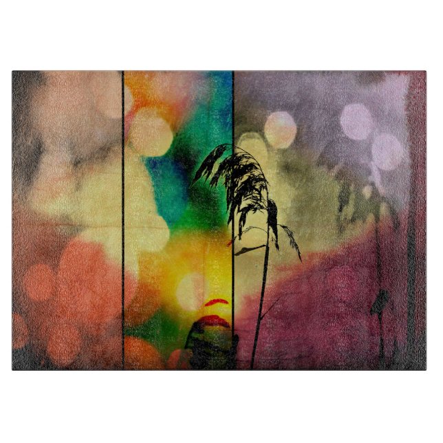 Planche À Découper Rainbow Grass Drama Cutting Board (Devant)