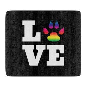 Planche À Découper Rainbow paw