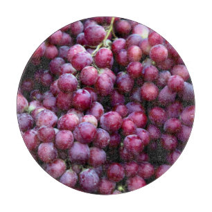 Planche À Découper Raisins de vin rouge : Arrière - plan Luscious.