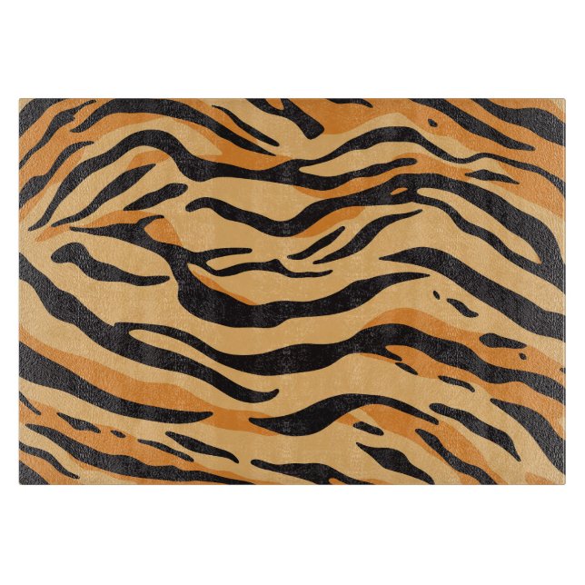 Planche À Découper Rayures de tigre (Devant)