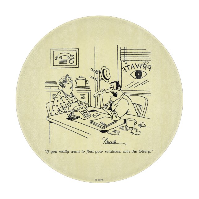 Planche À Découper Recherche de parents (Devant)