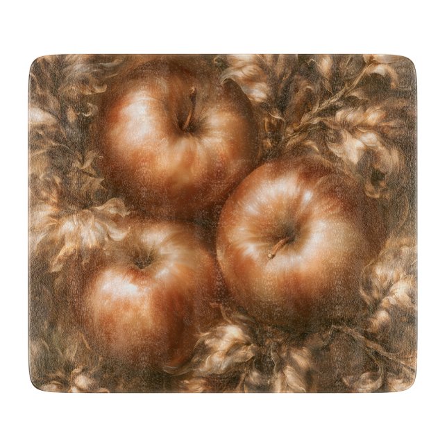 Planche À Découper Récolter les pommes (Devant)