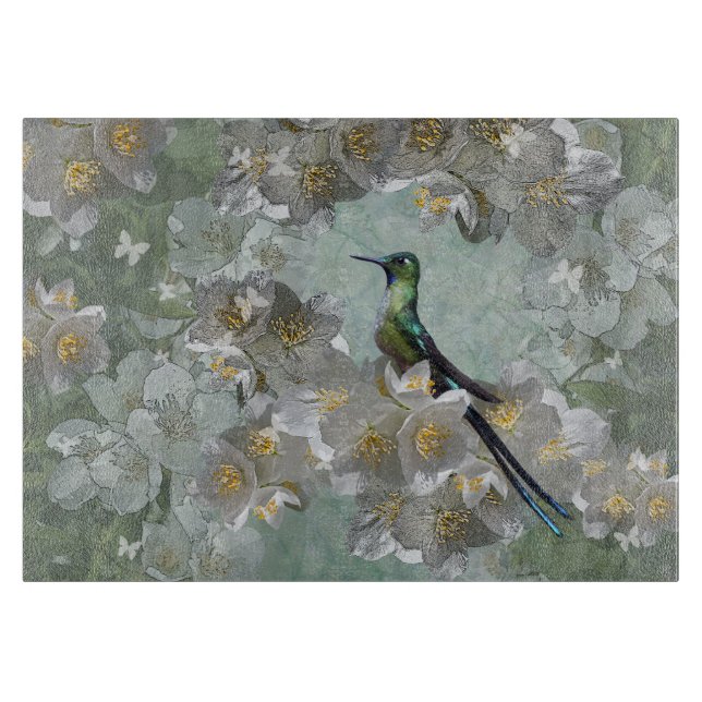 Planche à découper rectangulaire Esmeralda (Devant)