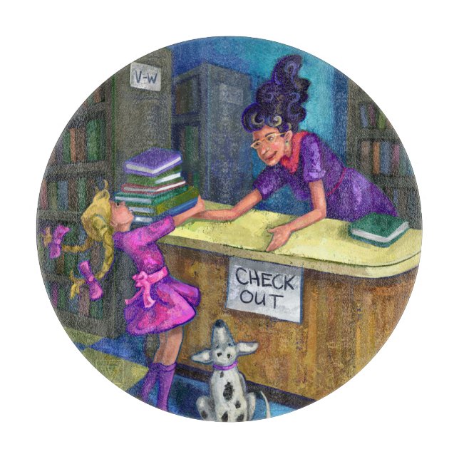 Planche À Découper Récupération de la bibliothèque (Devant)