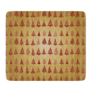 Planche À Découper Red Christmas se bat contre l'or