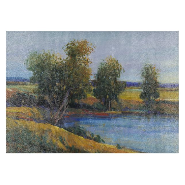 Planche À Découper Réflexion de l'arbre II (Devant)