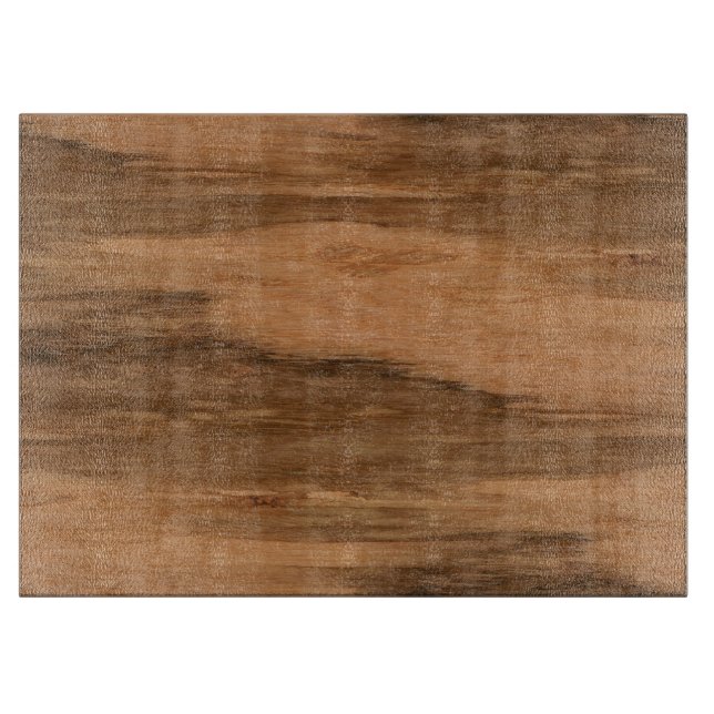 Planche À Découper Regard du bois de grain d'eucalyptus naturel (Devant)