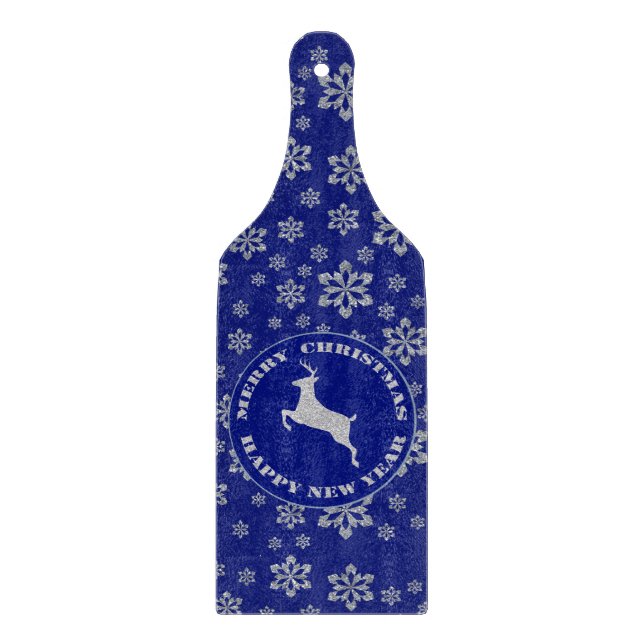 Planche À Découper Reindeer Snowflake Christmas (Devant)