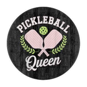 Planche À Découper Reine de pickleball Joueuse de pickleball drôle