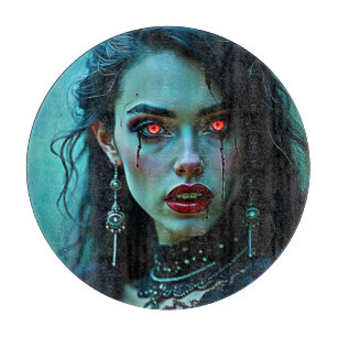 Planche À Découper Reine Vampire : Art de la Ténébreuse Séduction