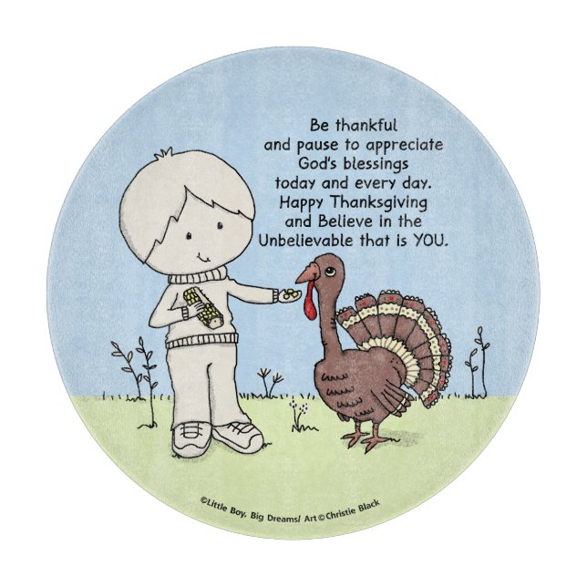 Planche À Découper Remerciements et appréciation (Devant)