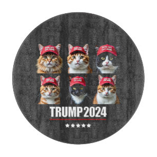 Planche À Découper Rendre les chats en sécurité à l'élection de Maga
