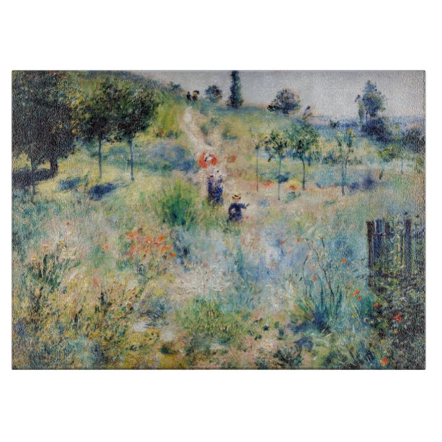 Planche À Découper Renoir - Chemin menant à travers l'herbe haute (Devant)