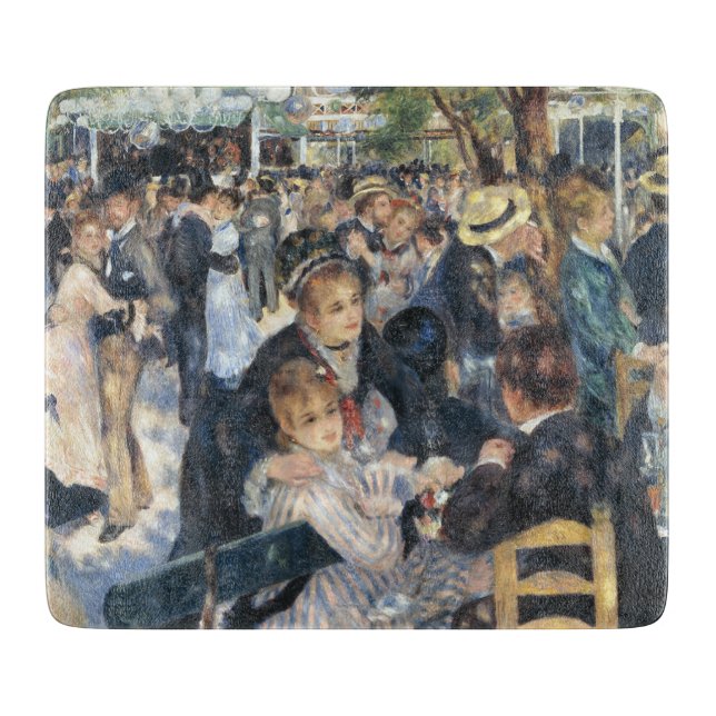 Planche À Découper Renoir Moulin Danse Galette Party (Devant)