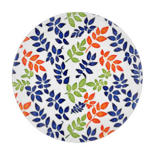 Planche À Découper Répétition de la feuille chromatique