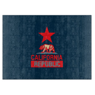 Planche À Découper République de Californie à l'esprit urbain