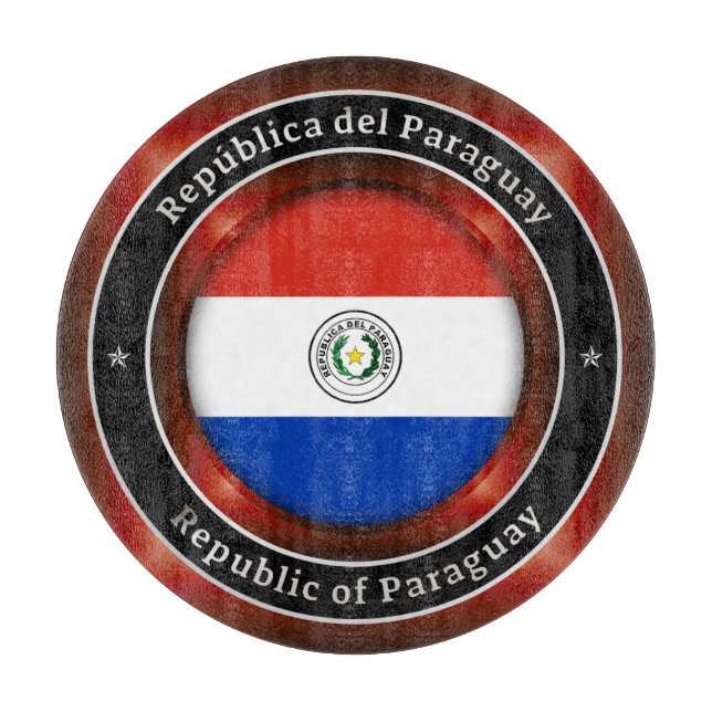 Planche À Découper République du Paraguay (Devant)