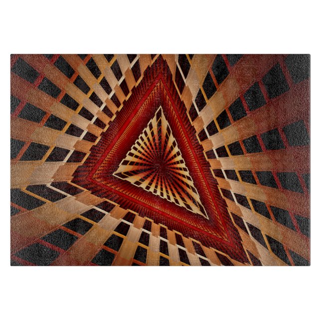 Planche À Découper Réseau d'Imaginaires 3D Conception graphique fract (Devant)