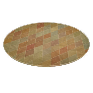 Planche À Découper Rétro motif géométrique 2