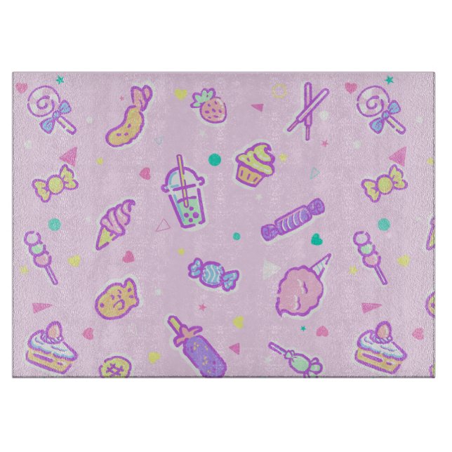 Planche À Découper Rêver de collations estivales (Devant)