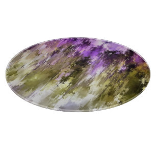 Planche À Découper Rêves violets et cieux olivâtres