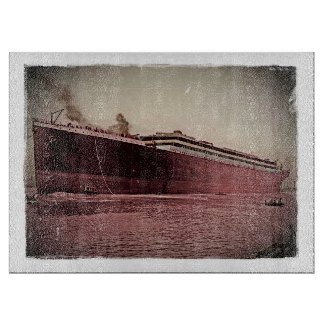 Planche À Découper RMS Titanic Maiden Voyage (Devant)