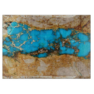 Planche À Découper Rocher Turquoise 1