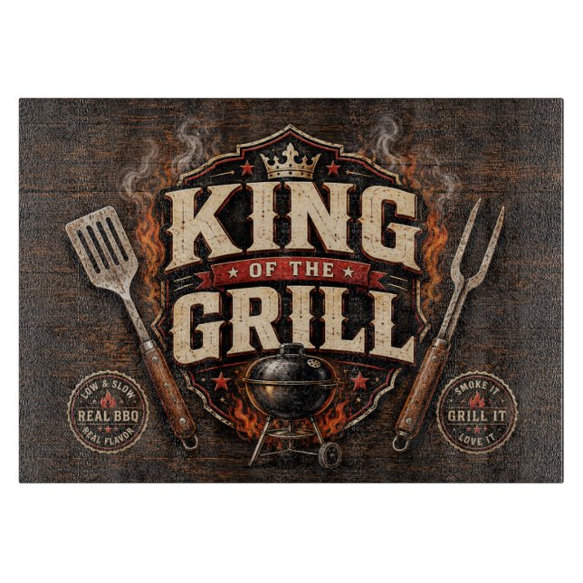 Planche À Découper Roi du Grill (Devant)
