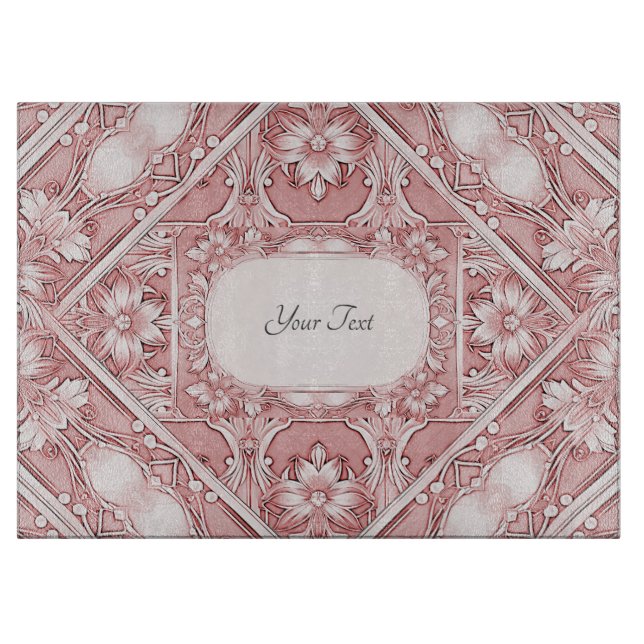 Planche à découper rose (Devant)