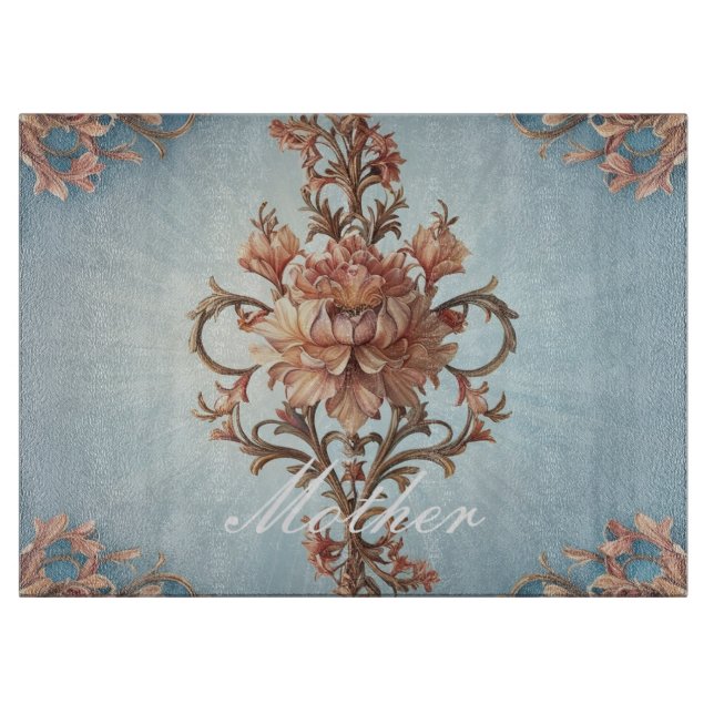 Planche À Découper Rose baroque (Devant)