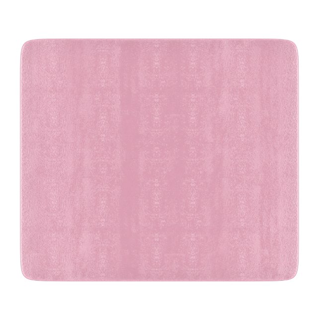 Planche À Découper Rose bébé couleur unie (Devant)