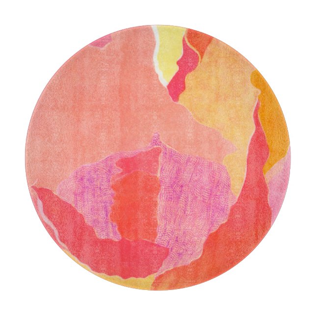 Planche À Découper Rose de chou IV (Devant)