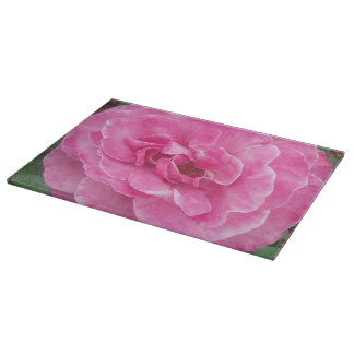 Planche À Découper Rose de jardin rose