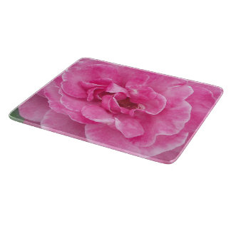 Planche À Découper Rose de jardin rose